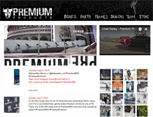 Tablet Screenshot of premiumbmx.com